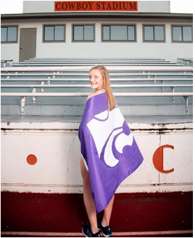 Sydney has decided to take her talents to Kansas State University. (Photo: Jaden Walters)