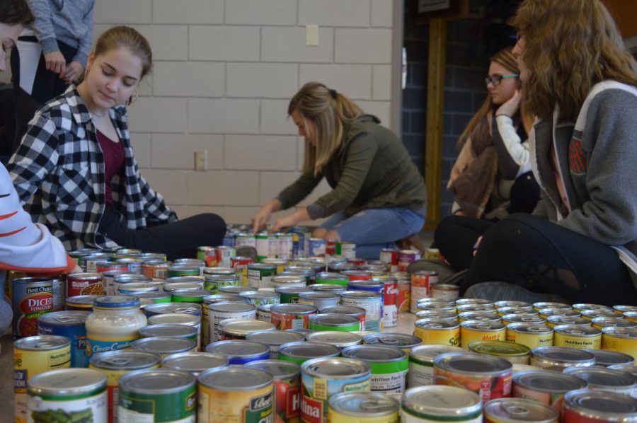 Update On the Canned Food Drive